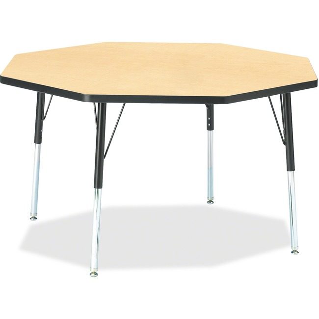 Jonti-Craft, Inc. Table Octagon 48X48 Mp/Bk JNT6428JCA011