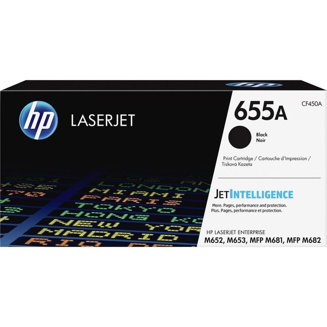 HP Inc. / Hewlett-Packard Crtdg Lsr Black 655A HEWCF450A