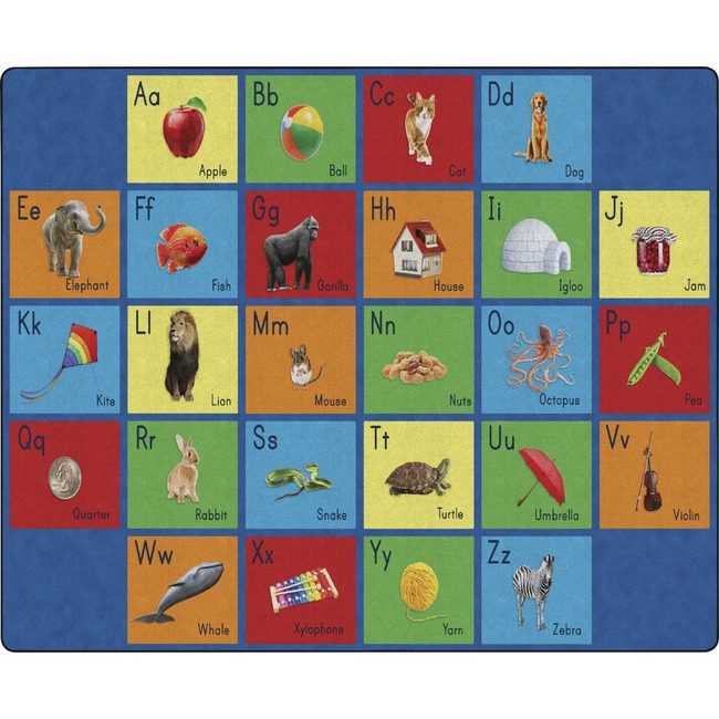 Flagship Carpets Rug See My Alphabet Mult FCIFA1019-58FS