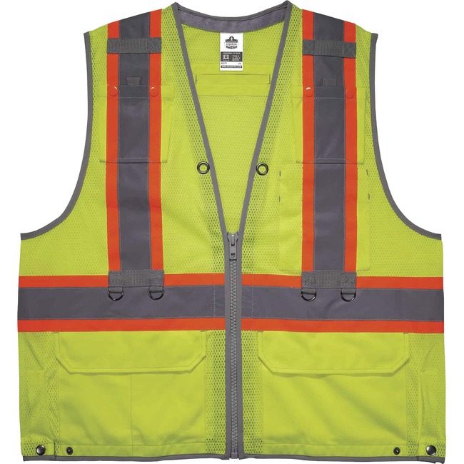 Ergodyne Tethering Vest L/Xl Lime EGO24175