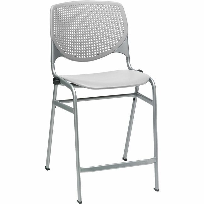 KFI Seating Stool Counter Ltgray KFICT2300BKP13
