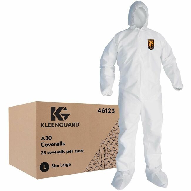 HyFlex / Ansell Coverall Hd Bt KGD A30 L ANS46123