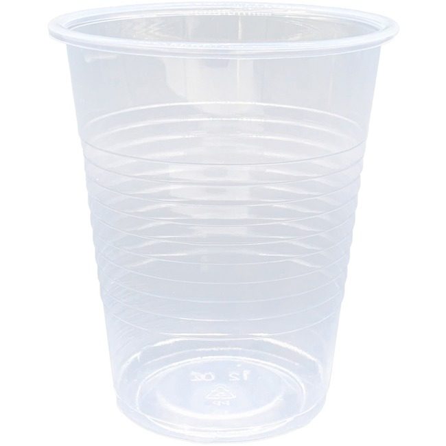 Genuine Joe Cup Plastic 12OZ Clear GJO10435
