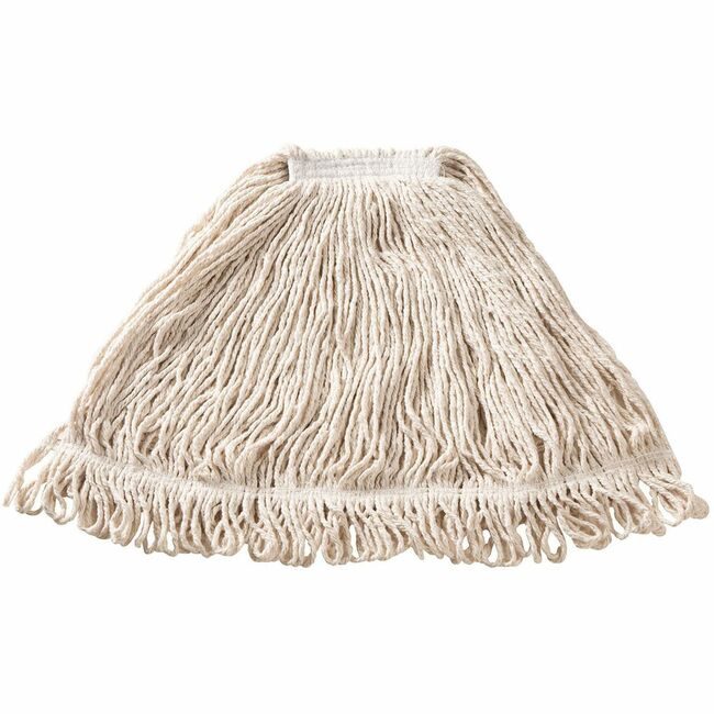 Rubbermaid Commercial Products Mop Blend Sprstitch Large White RCPD21306WH00