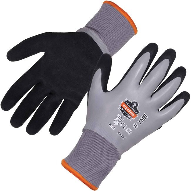 Ergodyne Glove Coated Wp Work L Gray EGO17634