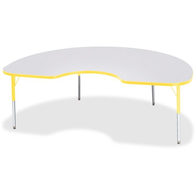 Jonti-Craft, Inc. Table Kidney 48X72 Gy/Yw JNT6423JCE007