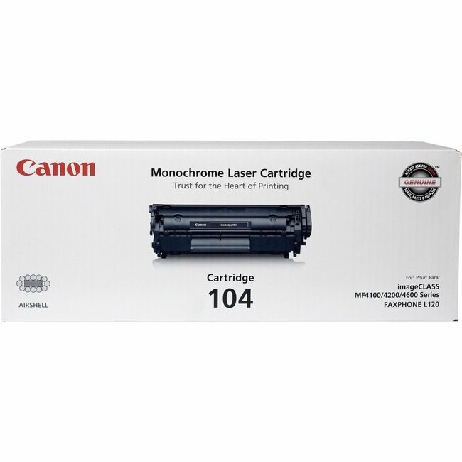 Canon U.S.A. Crtdg Toner L120FAXPHONE Black CNMCARTRIDGE104