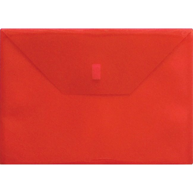 Lion Office Products Envelope Poly Side 13X9 Red LIO22080-RD