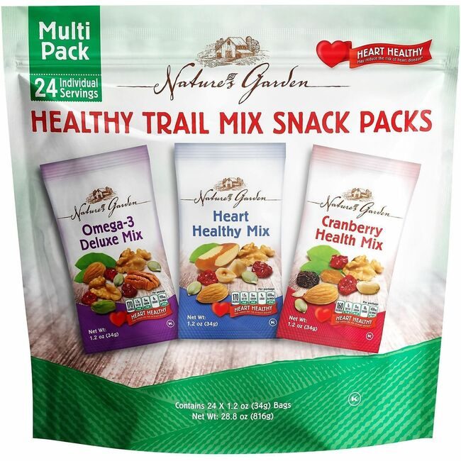 Varies / verify SKU SKU-LEVEL VERIFICATION REQUIRED Food Nat Grdn Trl Mix 24 Count GRR29400003