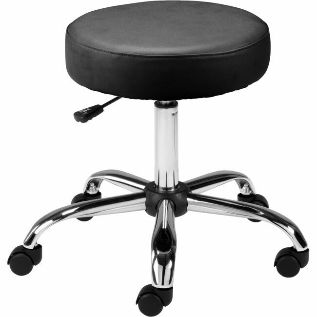 Lorell Stool Pneu Backless Black LLR69513