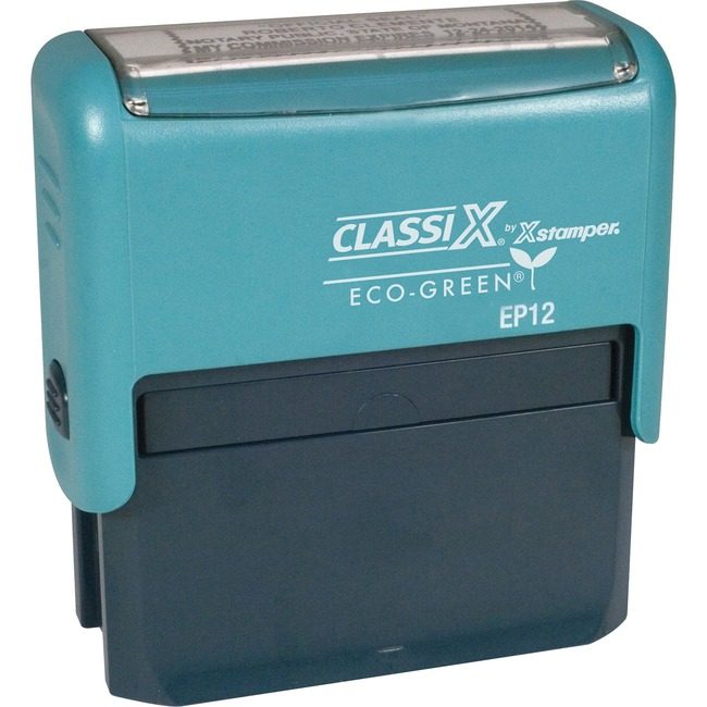 Shachihata / Xstamper Stamp Eco Slfink 5/8X2-5/16 XSTEP12