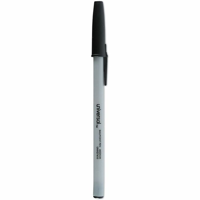 Universal Office Products Pen Ballpt Economy Medium Black UNV27410