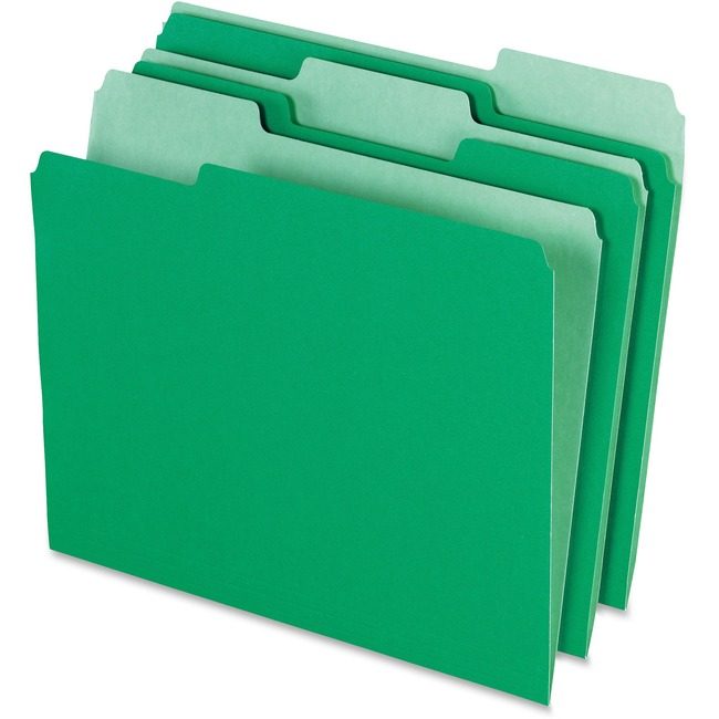 Pendaflex Folder File Letter 1/3 Gn/Ltgn PFX15213BGR