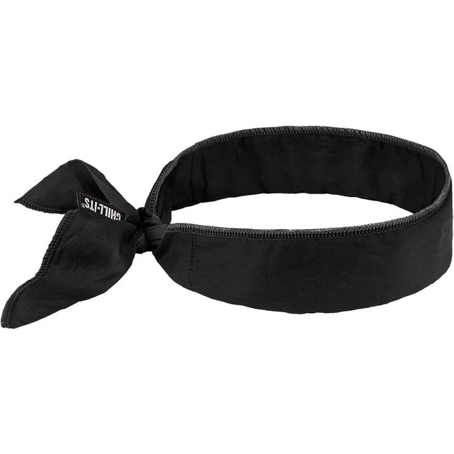Ergodyne Bandana Cooling-Tie Black EGO12396