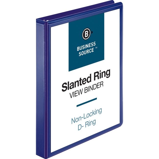 Business Source Binder View D-Ring 1" Ny BSN28452