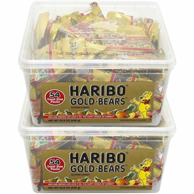 Varies / verify SKU SKU-LEVEL VERIFICATION REQUIRED Candy Haribo Bears 2 Pack GRR60004073