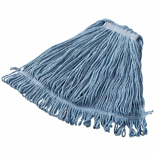 Rubbermaid Commercial Products Mop SUPER STICH BLEND LG BLU 1 RCPD21365BL06