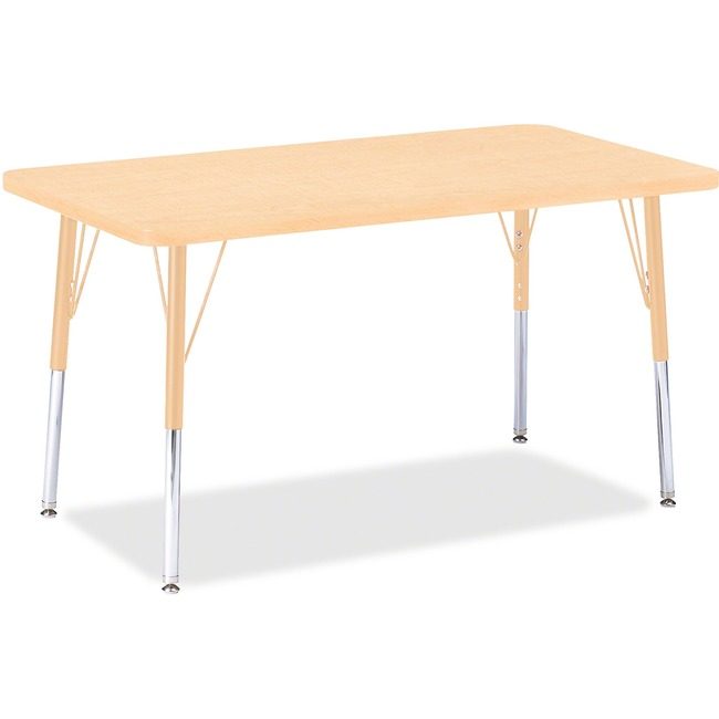 Jonti-Craft, Inc. Table Rectangle 24X36 Maple JNT6478JCA251