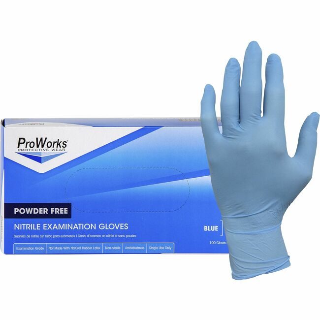 Hospeco Brands Group Glove Nitrile Exam 5.5M XL HOSGLN106FX