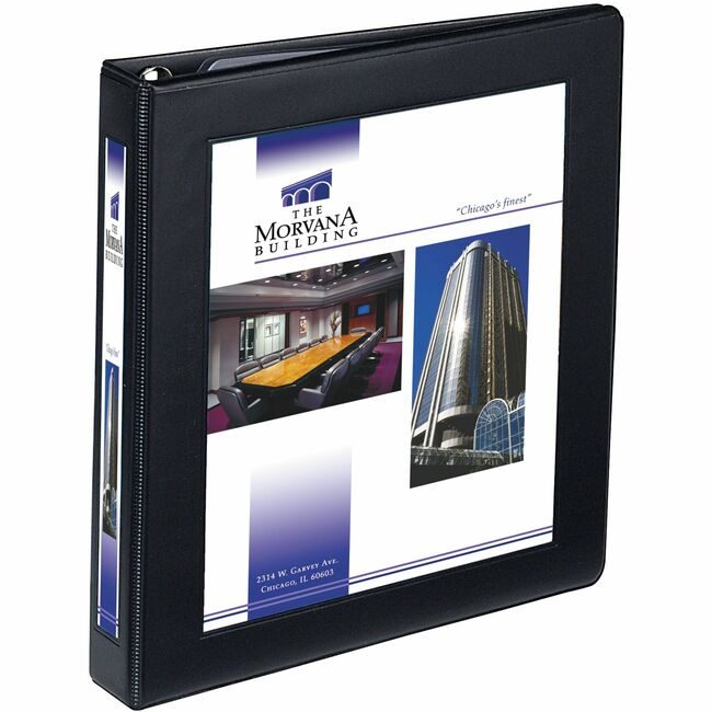 Avery Products Corporation Binder Framed D-Ring 1" Black AVE68054CT