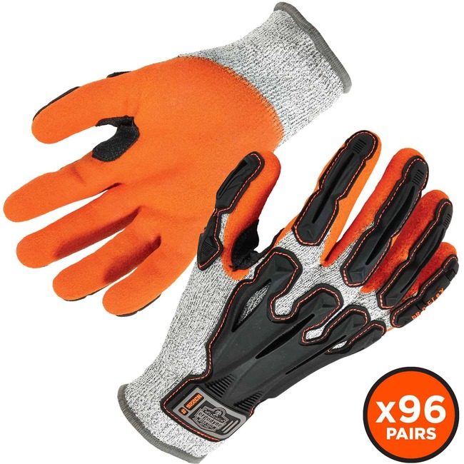 Ergodyne Gloves Cr Dipped Dir S Gray EGO17582