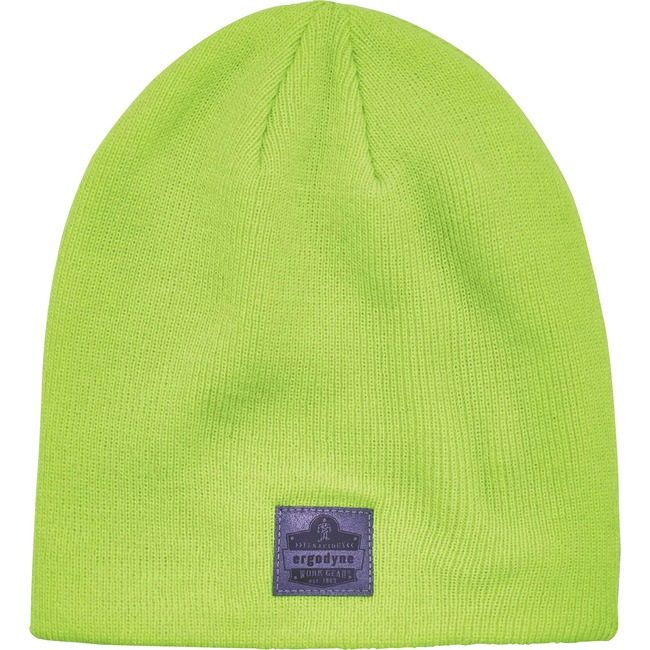 Ergodyne Ribbed Knit Beanie Lime EGO16813