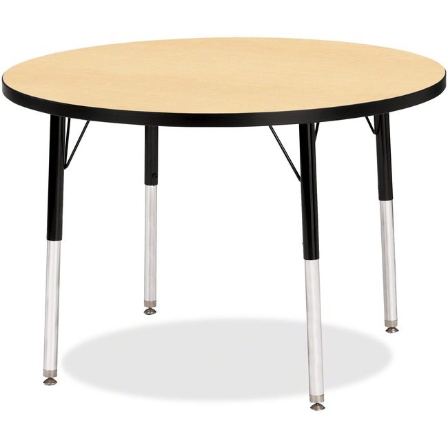 Jonti-Craft, Inc. Table Activity 36"RND Mp/Bk JNT6488JCA011