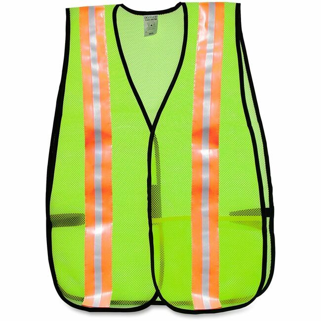 MCR Safety Vest Mesh Lime MCS81008