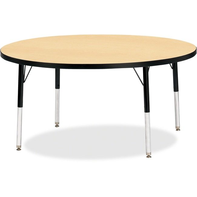 Jonti-Craft, Inc. Table Activity 48"RND Mp/Bk JNT6433JCE011