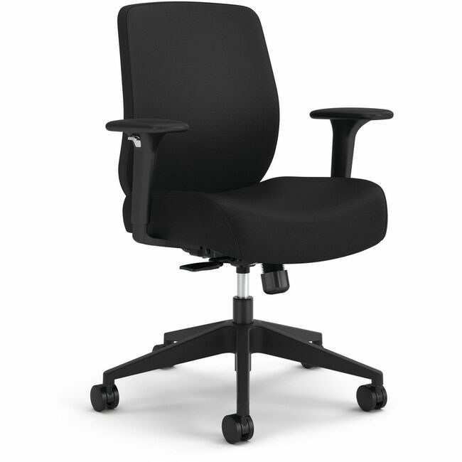 The HON Company Chair Task Uphbck Arms Black HONALTT1UUBLK