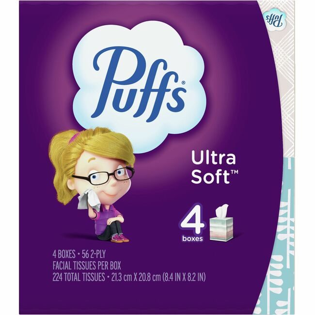 Procter & Gamble P&G Professional / product-specific brand Tissue Soft Cube 4 Pack PGC35295