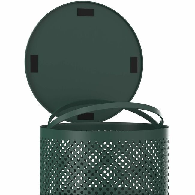 GRITT Commercial Furloo PET WASTE 13 GALL TRASH CAN GRIFLO1TG