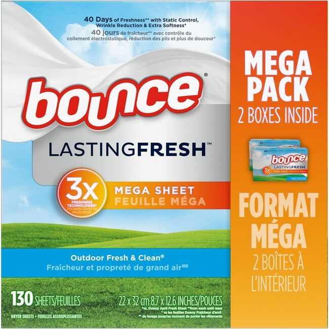 Procter & Gamble P&G Professional / product-specific brand Sheet Fabrsoft Bnce 130 Count PGC05151