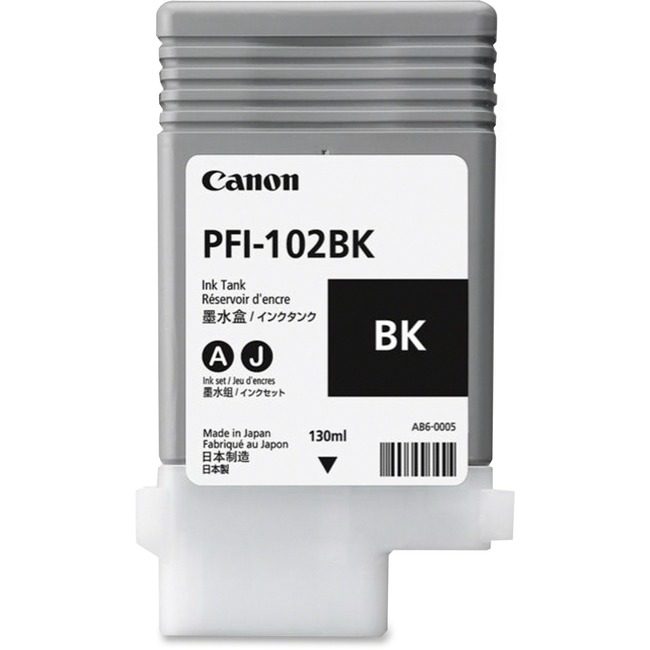 Canon U.S.A. Crtdg Ink PFI-102BK Black CNM0895B001AA