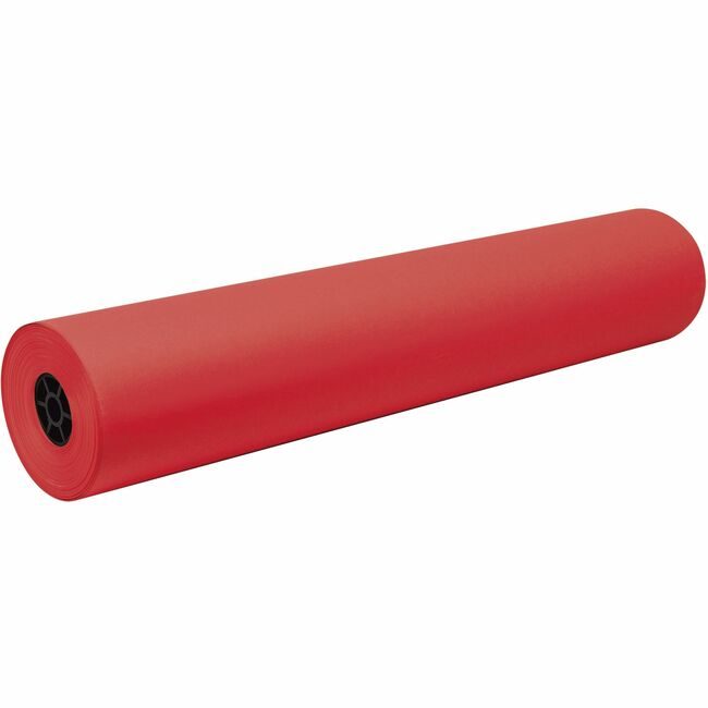 Pacon Corporation Roll Paper Flame Retrdnt Red PAC101203