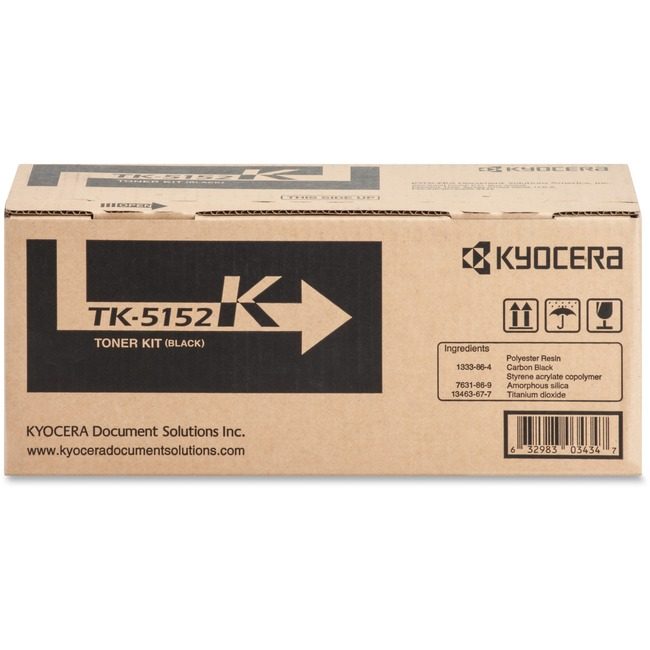 Kyocera Document Solutions Crtdg Lsr 6035 6535 Black 12K KYOTK5152K