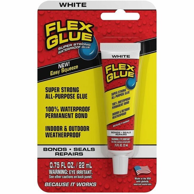 Swift Response, LLC Flex Seal Glue Mini .75OZ White FLXGFSWHTMINI8
