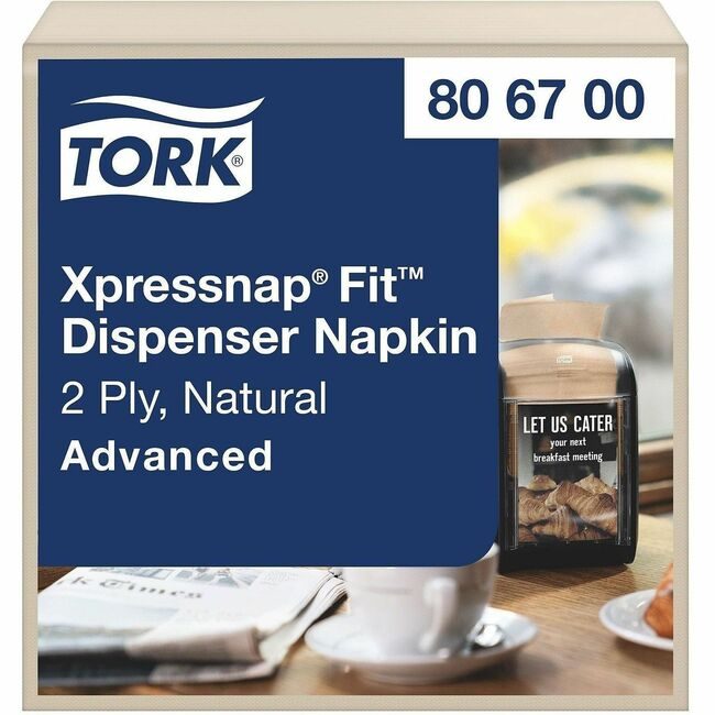 Essity Tork Napkins 2PLY Natural TRK806700