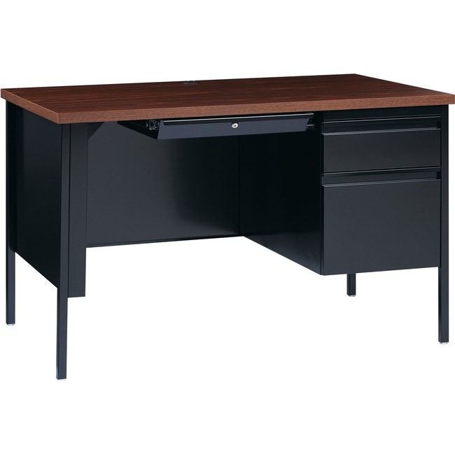 Lorell Desk Rh Ped 48X30X29.5 Bkwt LLR66902