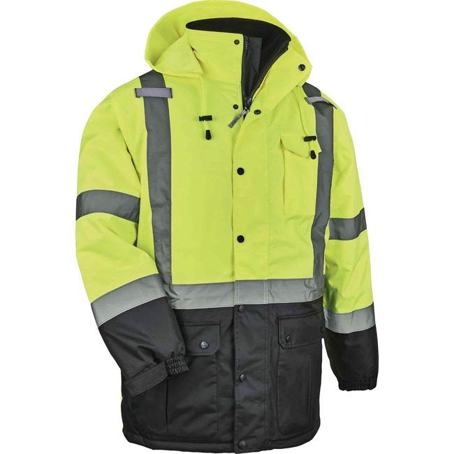 Ergodyne Parka Hi-Vis Thermal M Lime EGO25563