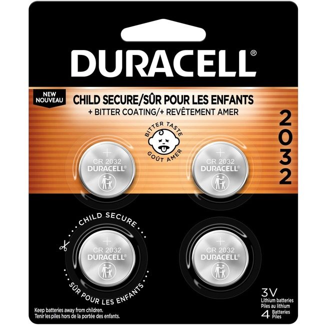 Duracell Battery Coin Button 2032 DURDL2032B4
