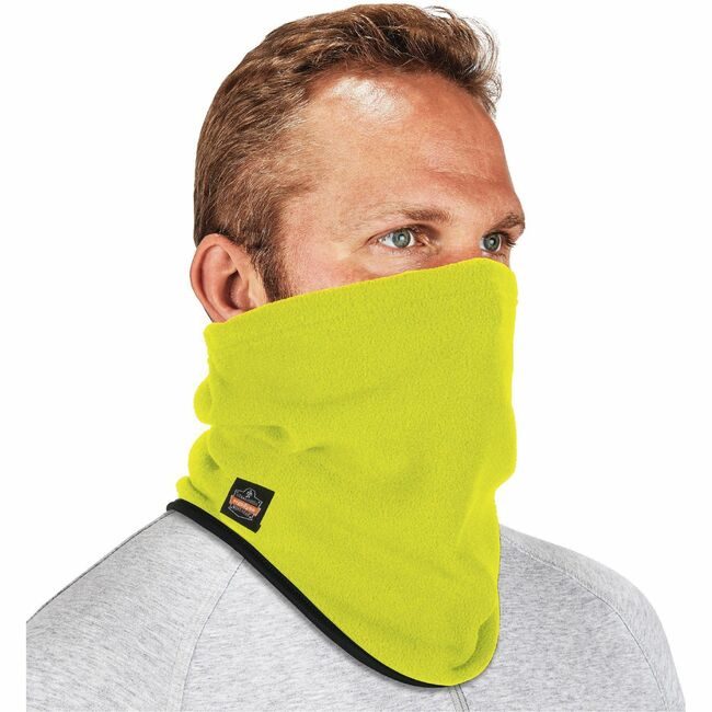 Ergodyne Gaiter Neck Fleece Hv Lime EGO16961