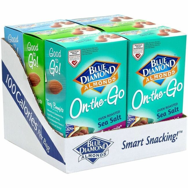 Varies / verify SKU SKU-LEVEL VERIFICATION REQUIRED Food Blue Diamond Almonds 42 Count GRR22000796