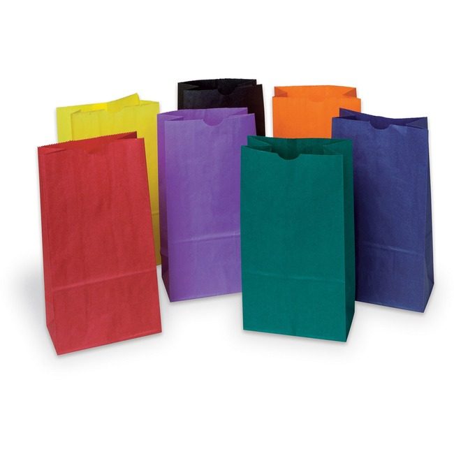 Pacon Corporation Bags Kft Rnbw 6X11 Assorted 28 Count PAC72140