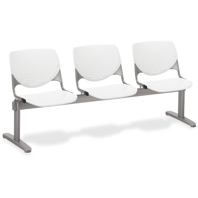 KFI Seating Beamseat 3SEAT White/White KFI2300BEAM3P8