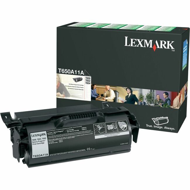 Lexmark International Crtdg Return Black LEXT650A11A