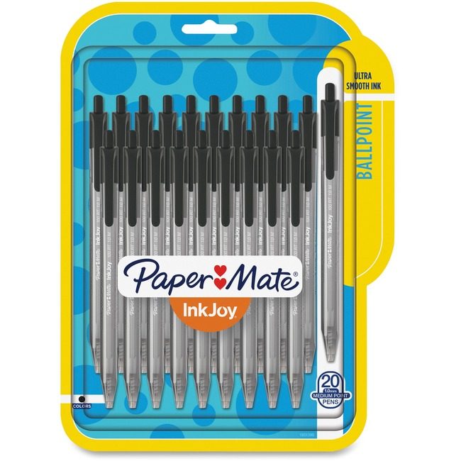 Newell Brands Paper Mate Pen INKJOY 100RT 1.0MM 20 Pack PAP1951395
