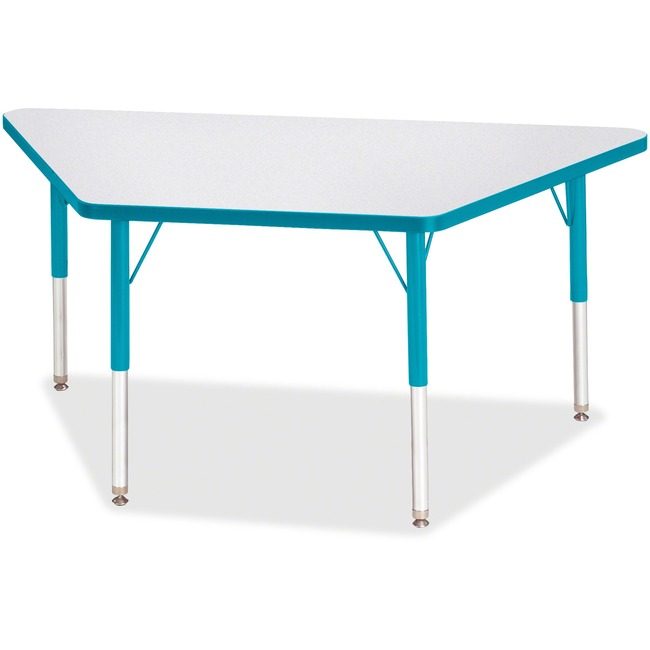 Jonti-Craft, Inc. Table Trapezoid 24X48 Gy/Tl JNT6438JCE005