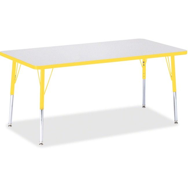 Jonti-Craft, Inc. Table Rectangle 30X60 Gy/Yw JNT6408JCA007