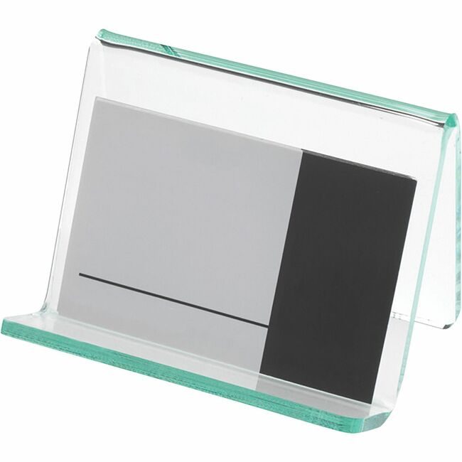 Lorell Holder Bus. Card Grn Edge LLR80657
